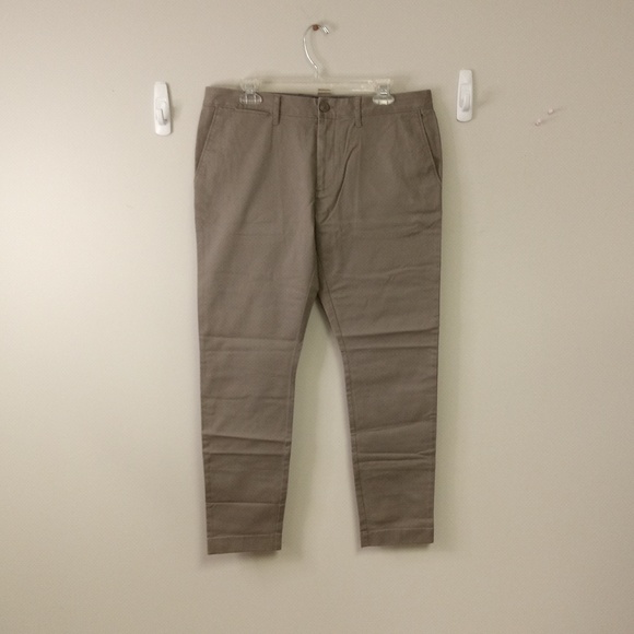 J. Crew Pants Nwt J Crew Mens Brown Skinny Chinos Pants Size 34x3